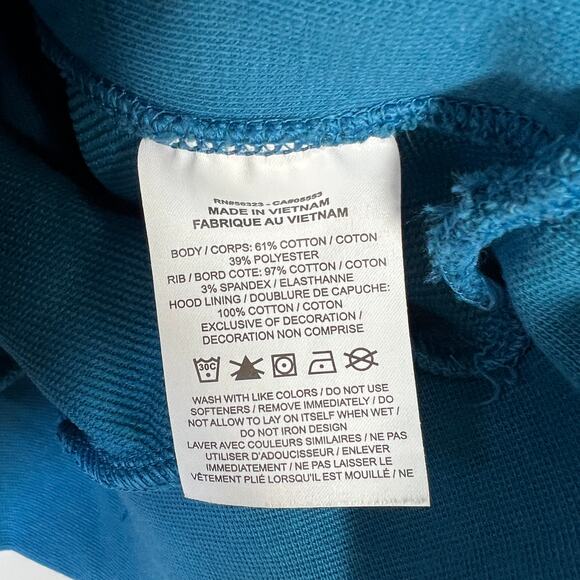 Nike Dri Fit Basketball Hoodie Pullover Halftone Grid Floral Blue Men's Small S - Picture 14 of 15